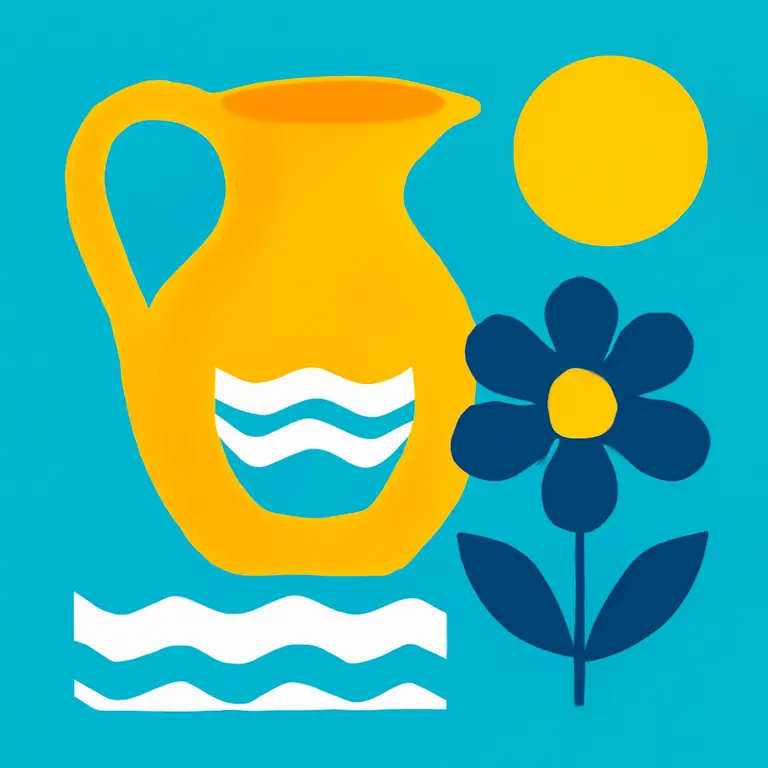 Encanto y Agua - portada del puzzle