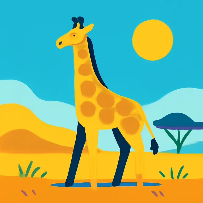 Savana Animal - portada del puzzle