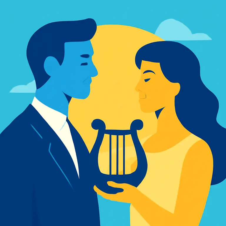 Líder y Musa - portada del puzzle