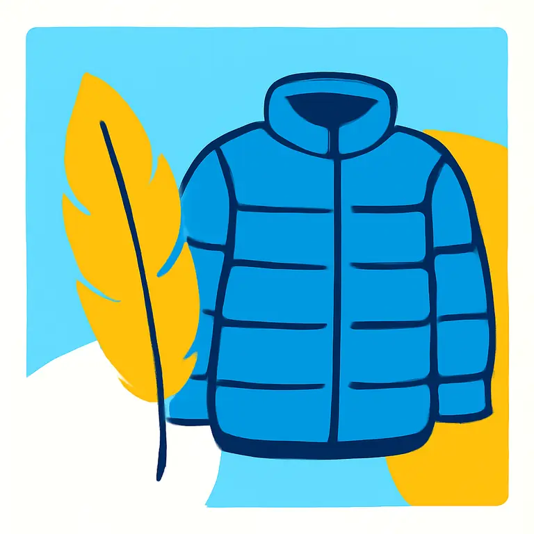 Plumas y Abrigos - portada del puzzle