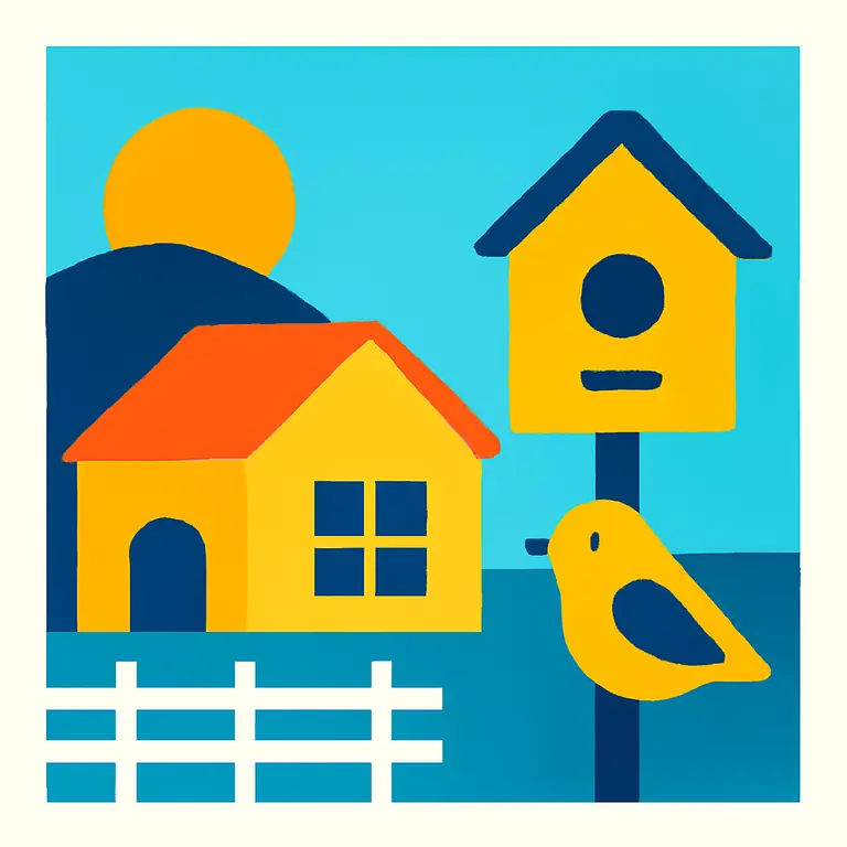 Rancho y Aviario - portada del puzzle