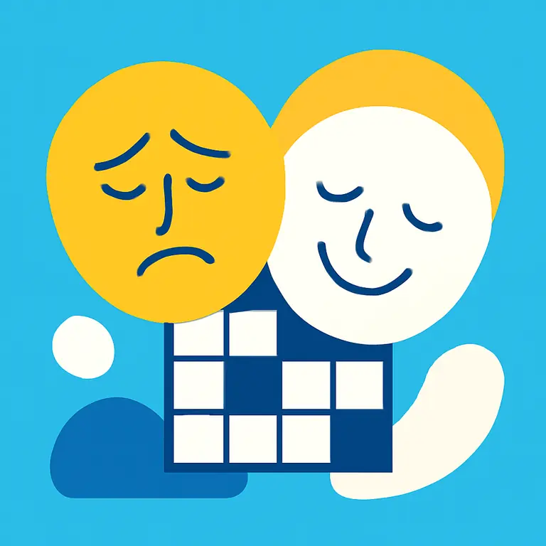 Emociones Cruzadas - portada del puzzle