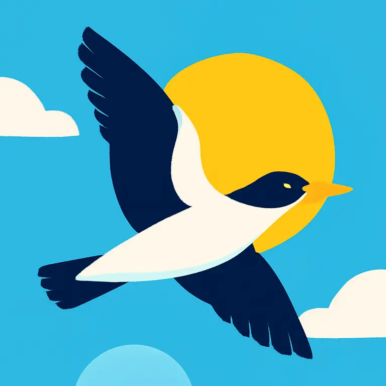 Vuelo Migratorio - portada del puzzle