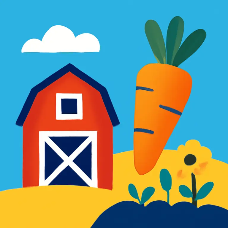 Granja y Huerta - portada del puzzle