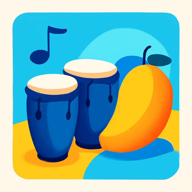 Sabores y Ritmos - portada del puzzle