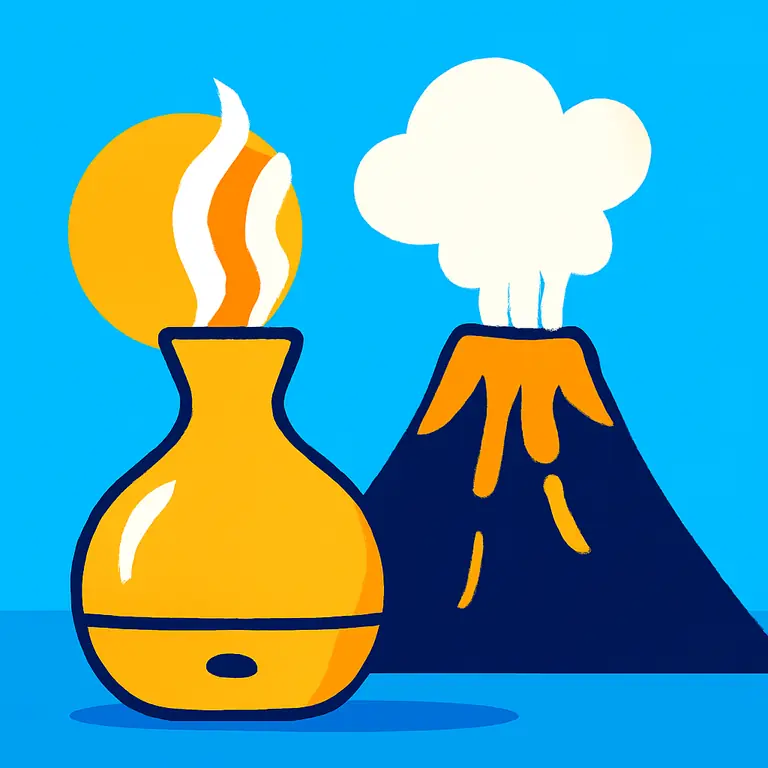 Aroma y Lava - portada del puzzle