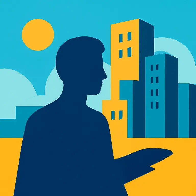 Sombras Urbanas - portada del puzzle