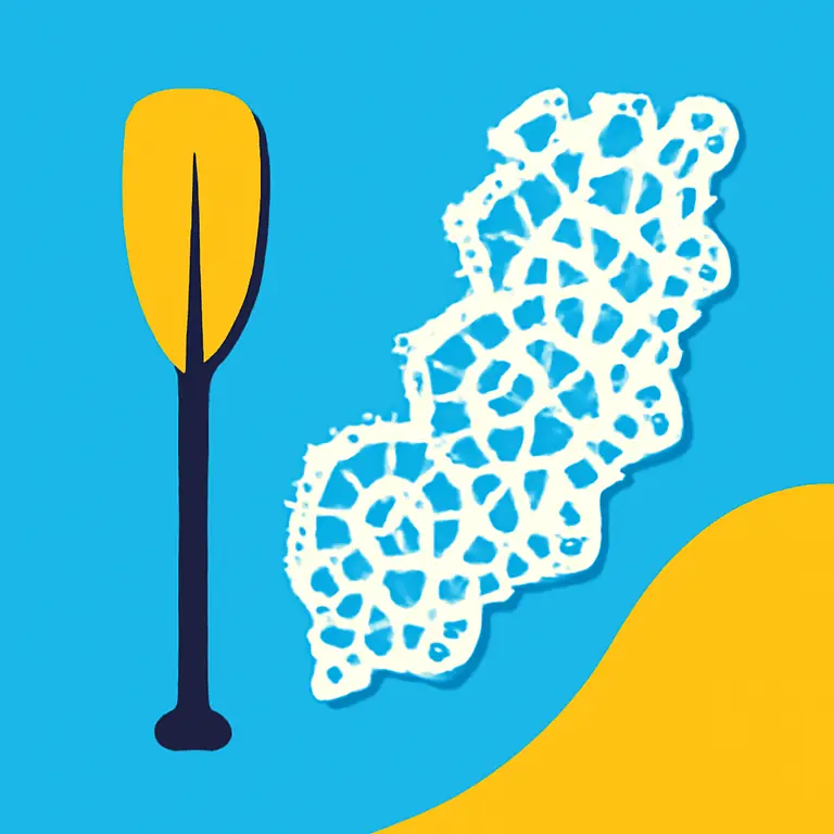 Remos y Encajes - portada del puzzle