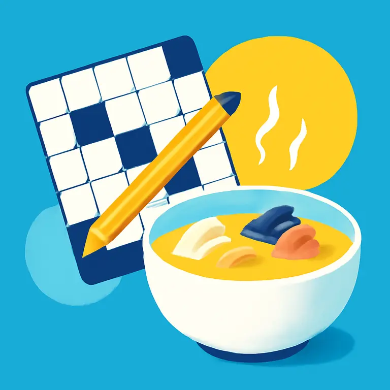 Juegos y Sabores - portada del puzzle