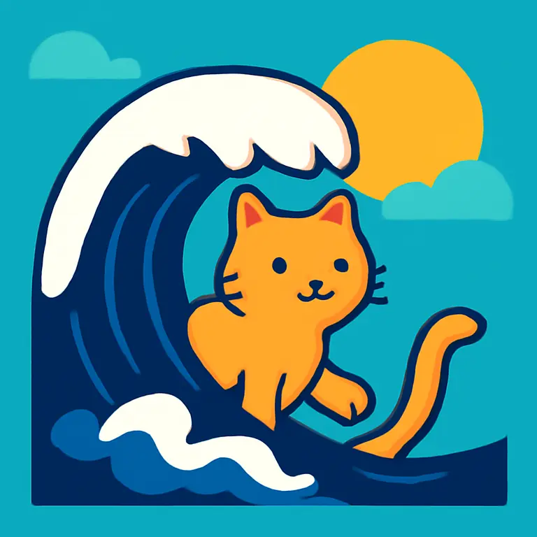 Tsunami Felino - portada del puzzle
