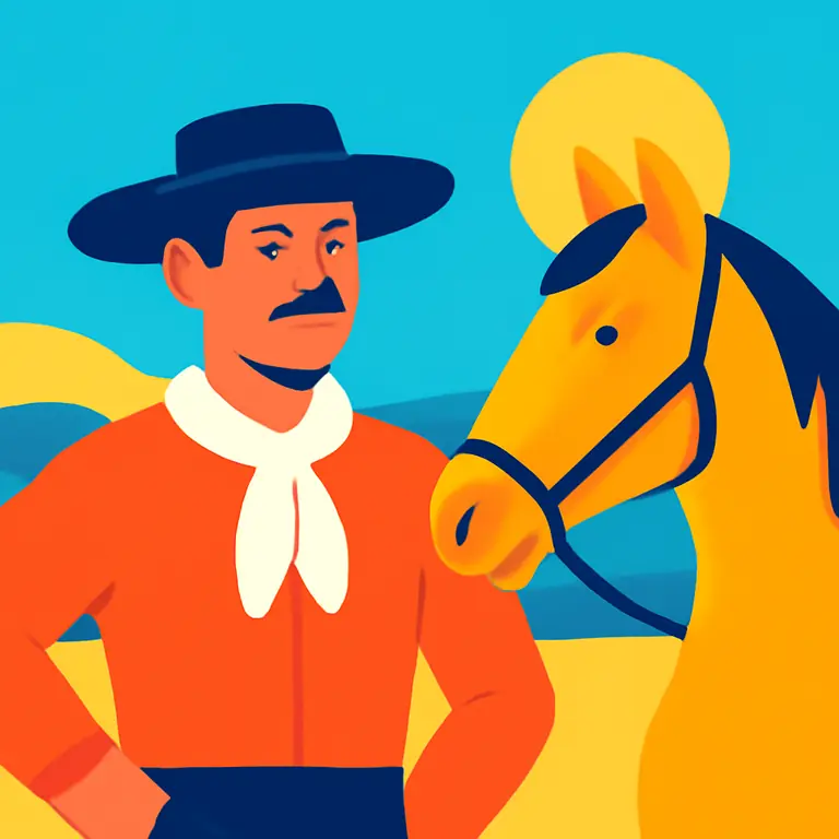 Rancho Gaucho - portada del puzzle