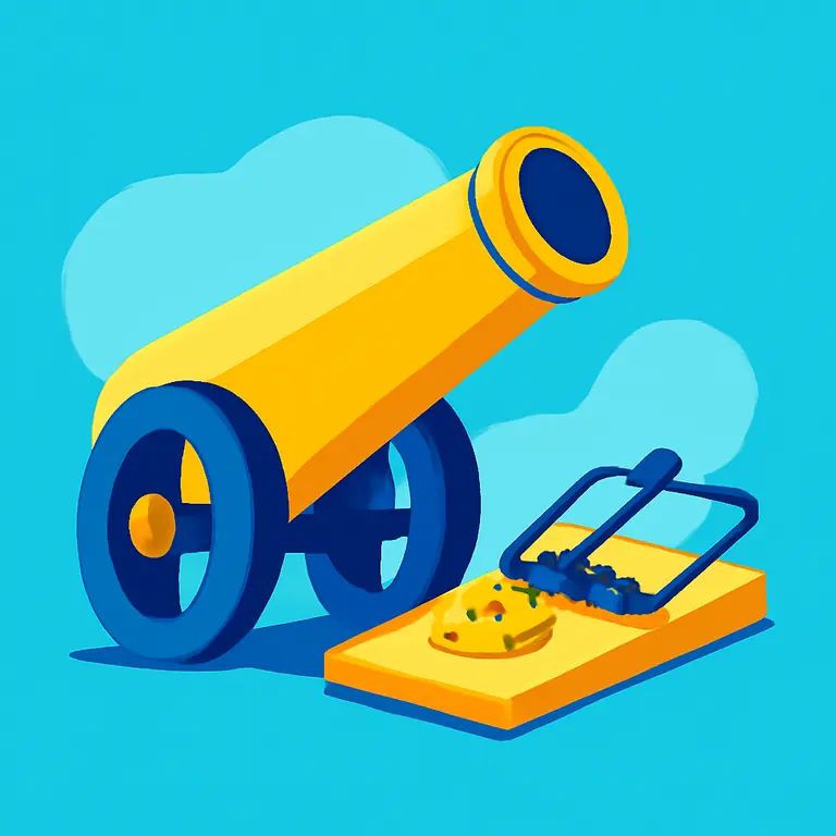 Cañonera y Trampas - portada del puzzle