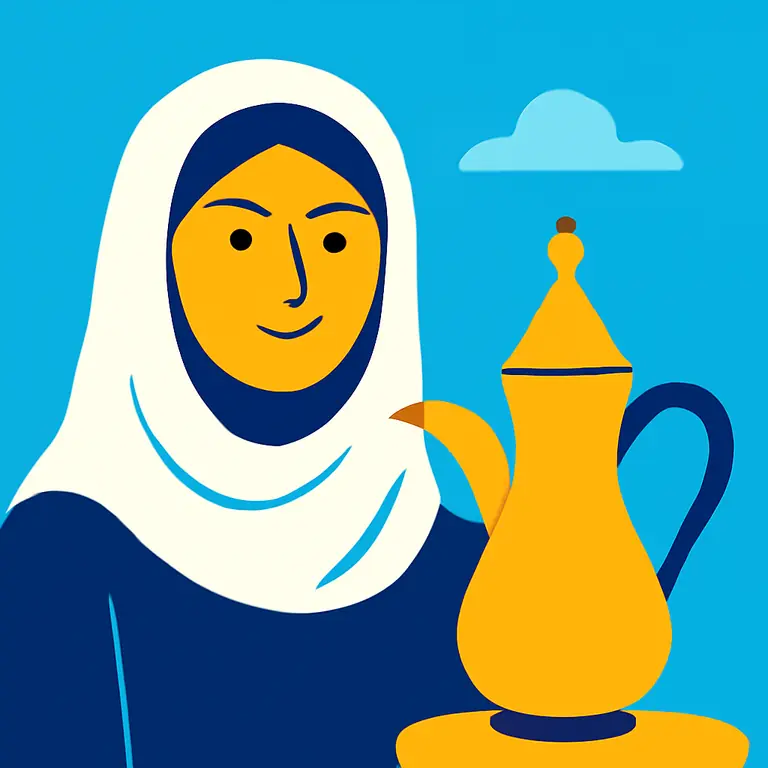 Jefa Beduina - portada del puzzle