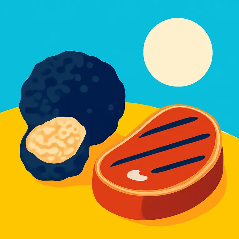 Trufa y Costelada - portada del puzzle