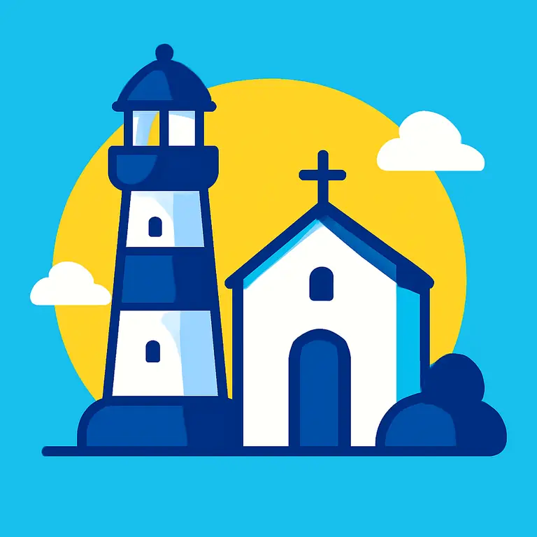 Faro y Ermita - portada del puzzle