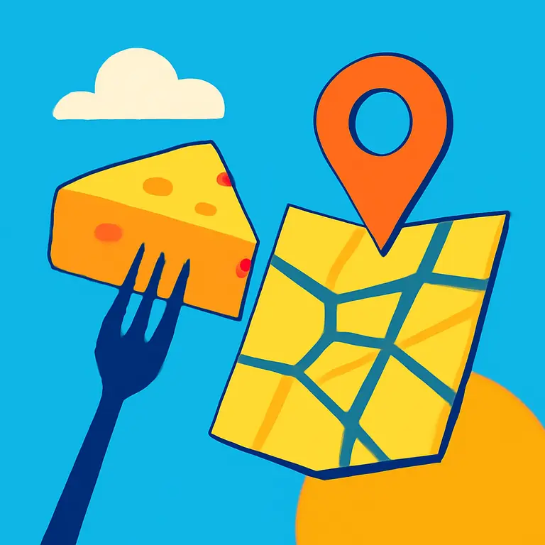 Sabores y rutas - portada del puzzle