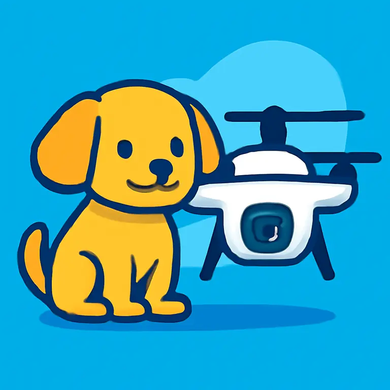 Cachito y Dron - portada del puzzle