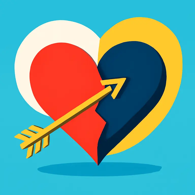 Amor y Conflicto - portada del puzzle