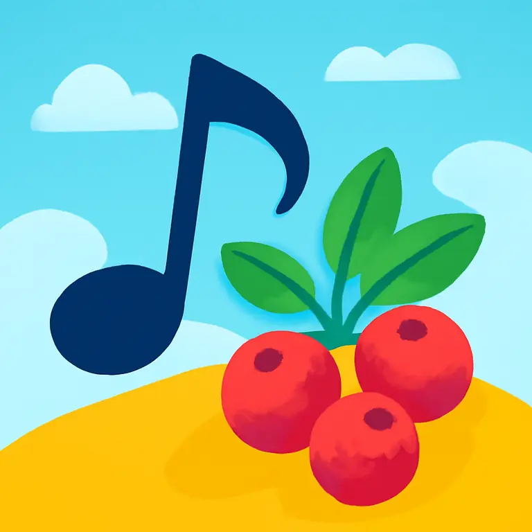 Melodías y Bayas - portada del puzzle