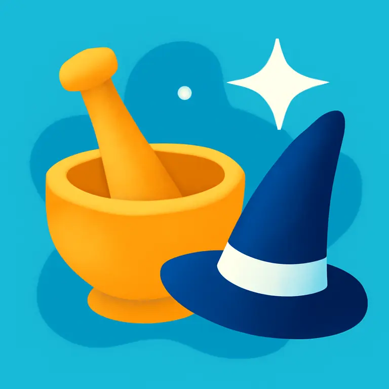 Curación y Magia - portada del puzzle