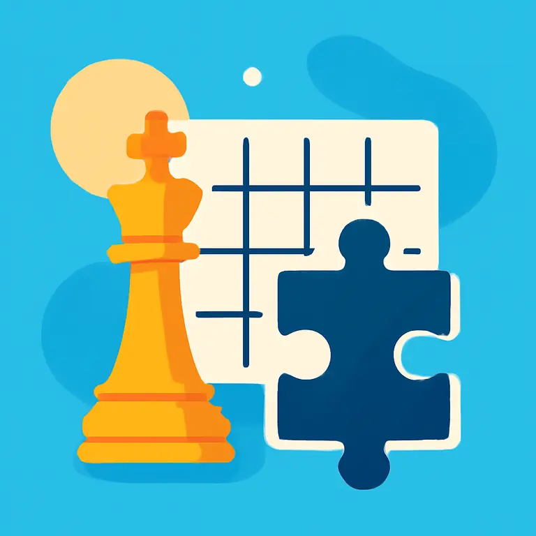 Juegos y Estrategia - portada del puzzle