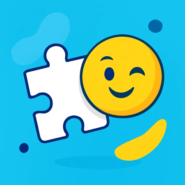 Caos y Emojis - portada del puzzle