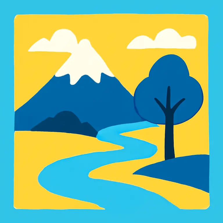 Alud y Cañada - portada del puzzle