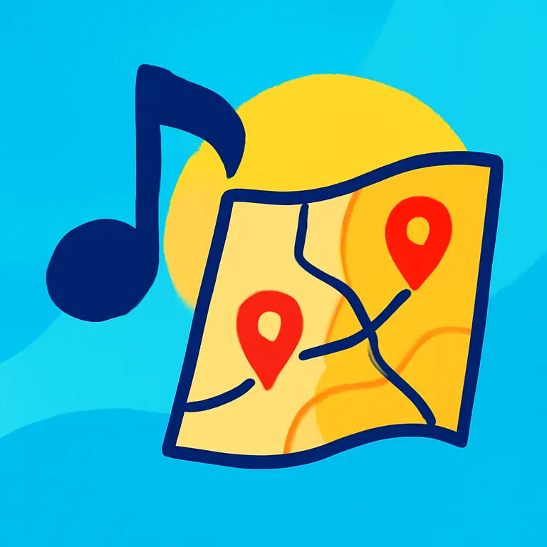 Ritmo y Mapa - portada del puzzle