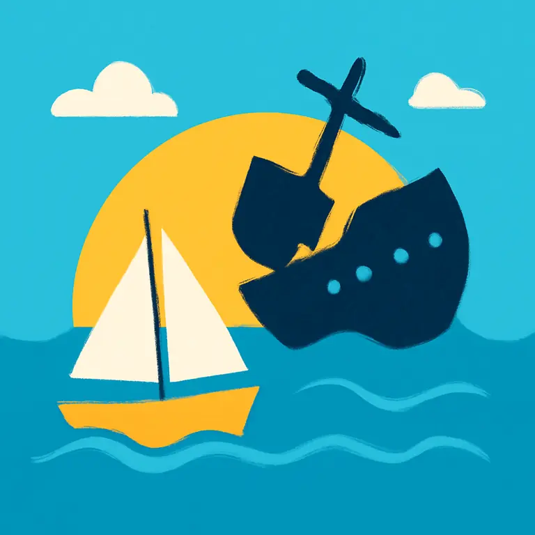 Naufragio y Travesía - portada del puzzle