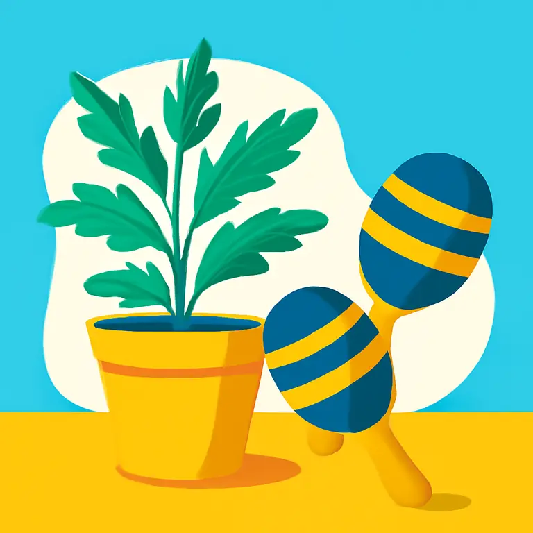 Hierbas y Ritmo - portada del puzzle