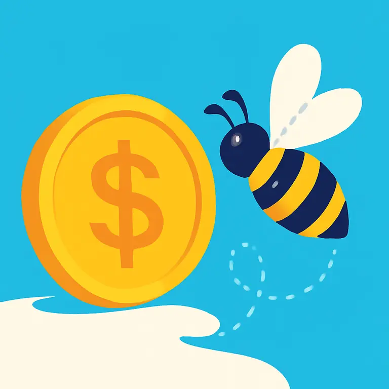 Dinero y Abejas - portada del puzzle