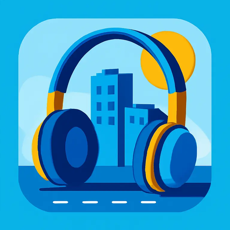 Ritmo Urbano Azul - portada del puzzle