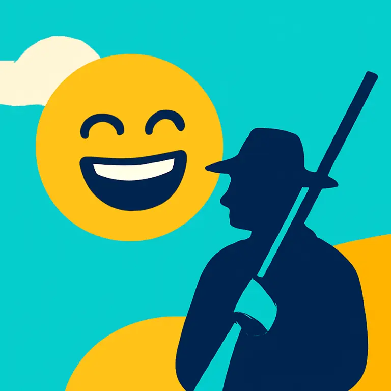 Risas y cazadores - portada del puzzle