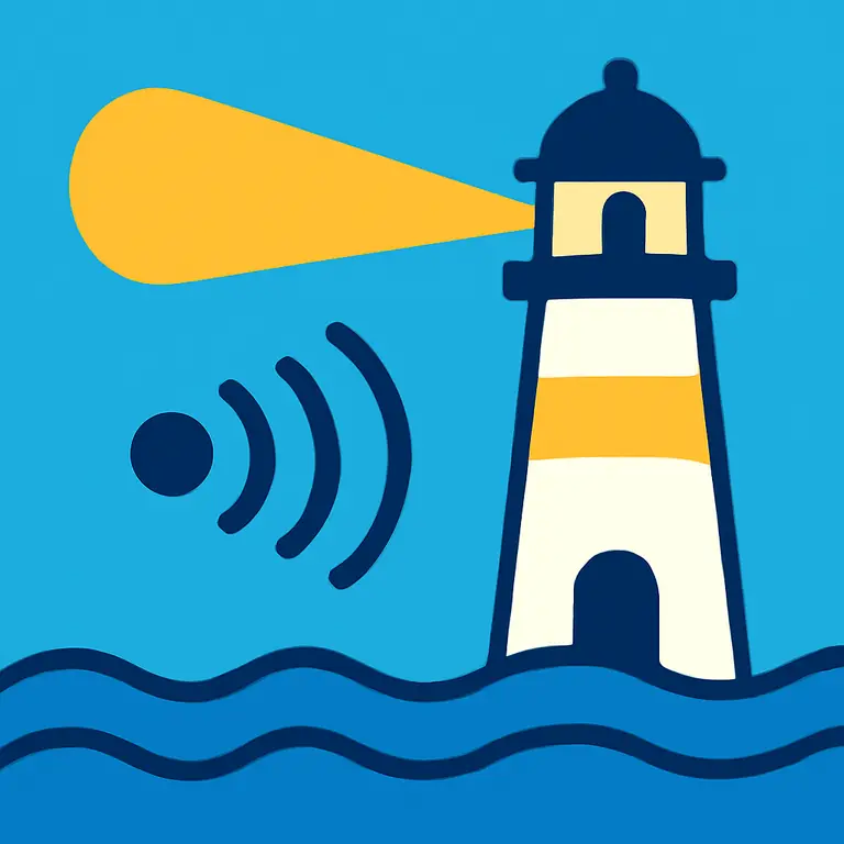 Ecos y Faros - portada del puzzle