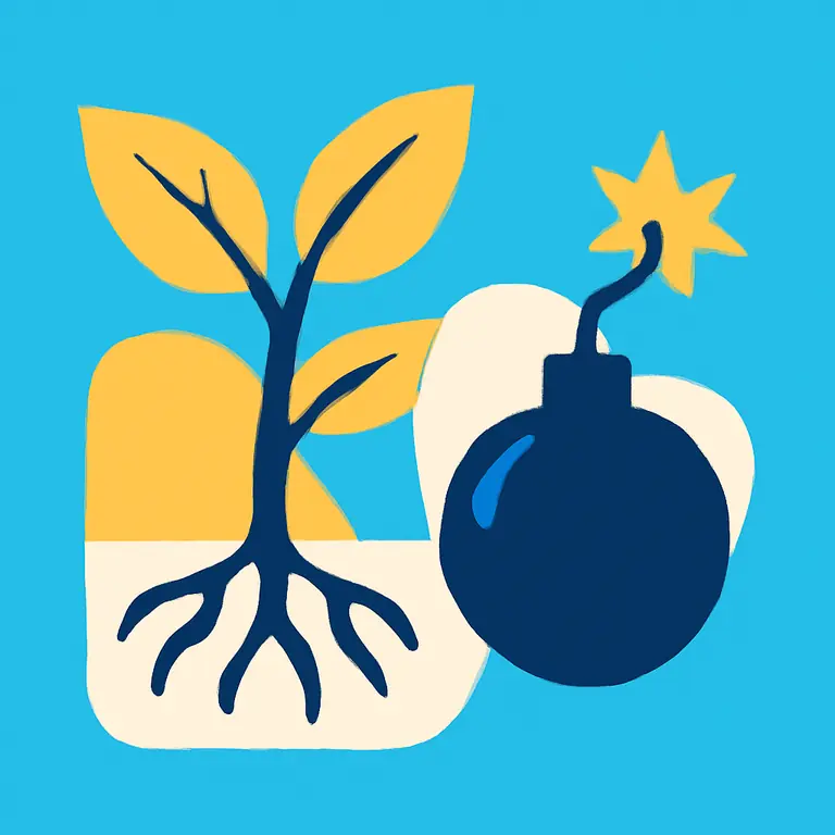 Raíz y Metralla - portada del puzzle