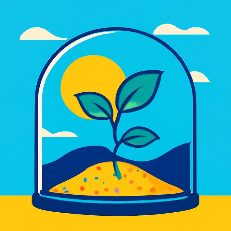 Atardecer y Terrario - portada del puzzle