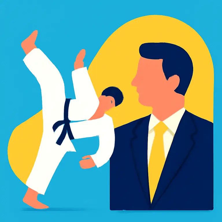 Judo y Jefes - portada del puzzle