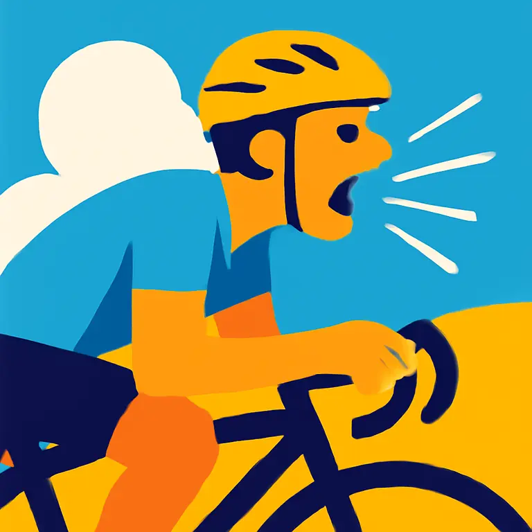 Rugen y Pedalean - portada del puzzle