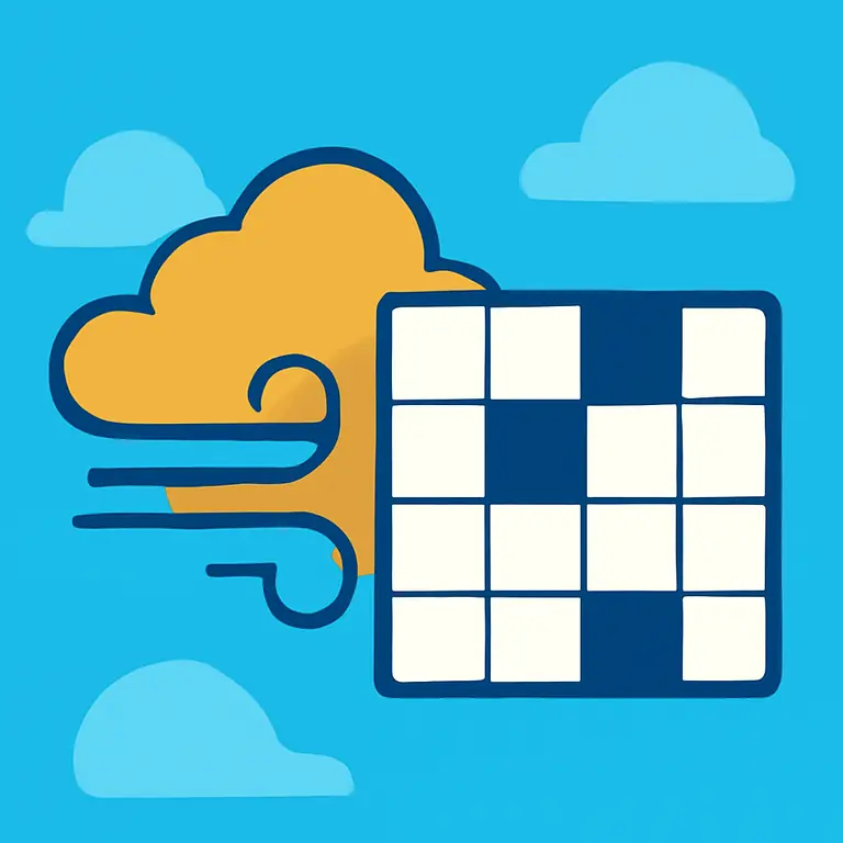 Ráfaga Pasada - portada del puzzle