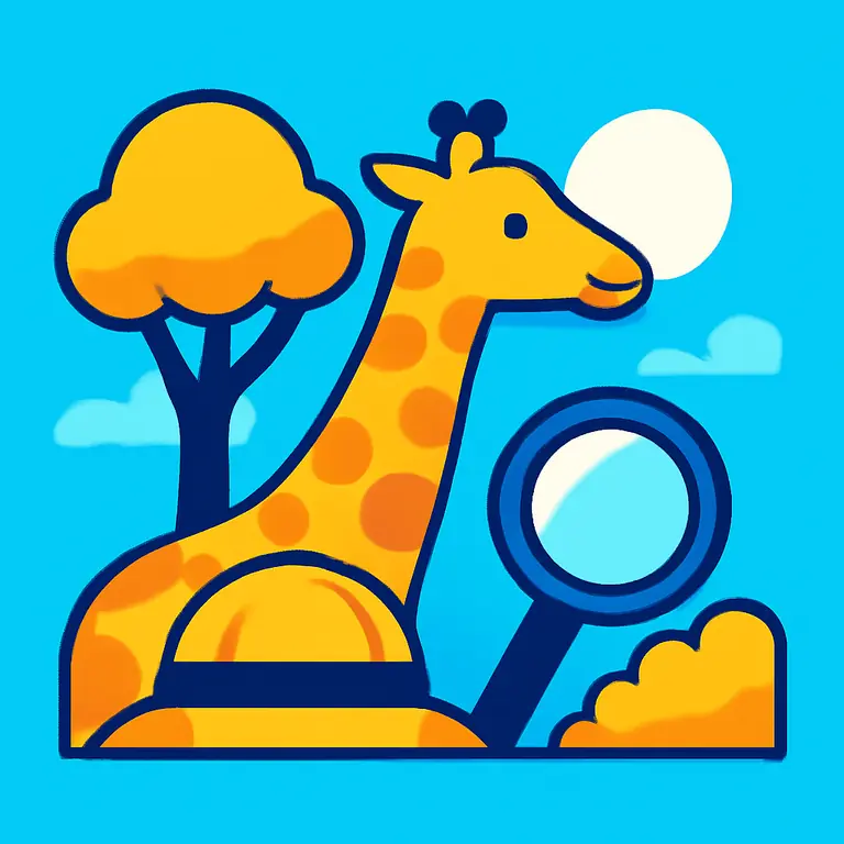 Safari Fantástico - portada del puzzle