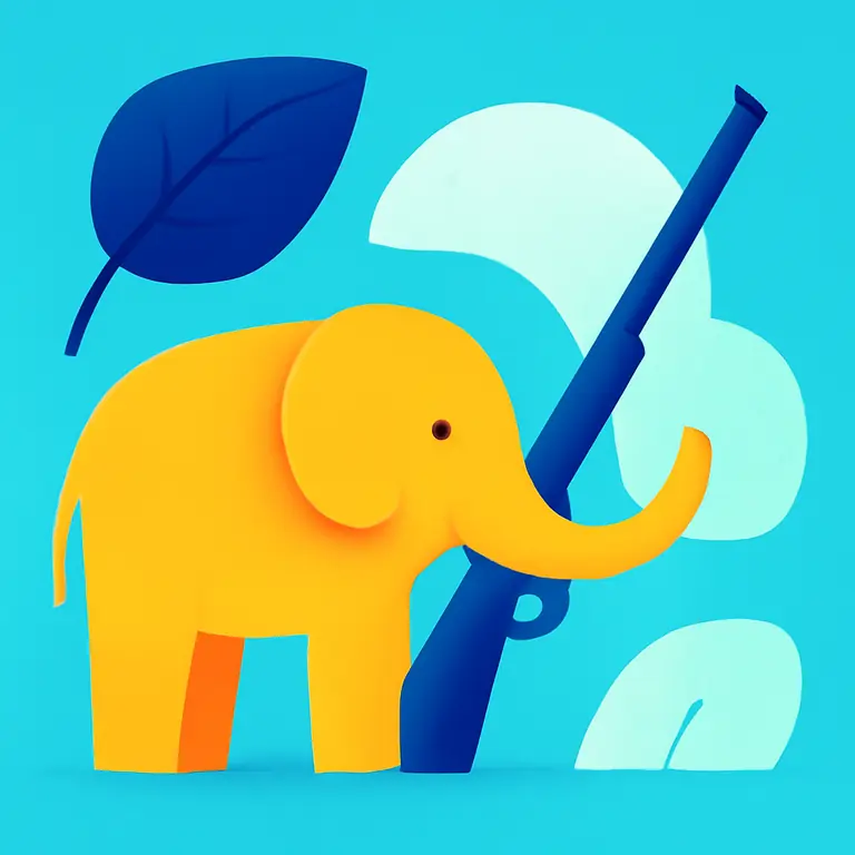 Cacería Salvaje - portada del puzzle