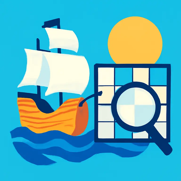 Navegando Galeones - portada del puzzle