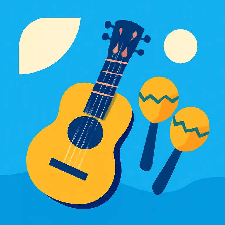 Sabores y Ritmos - portada del puzzle