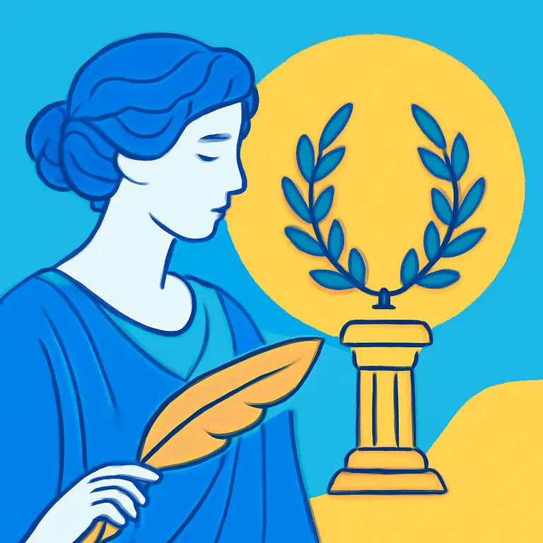 Musa y Alegoría - portada del puzzle