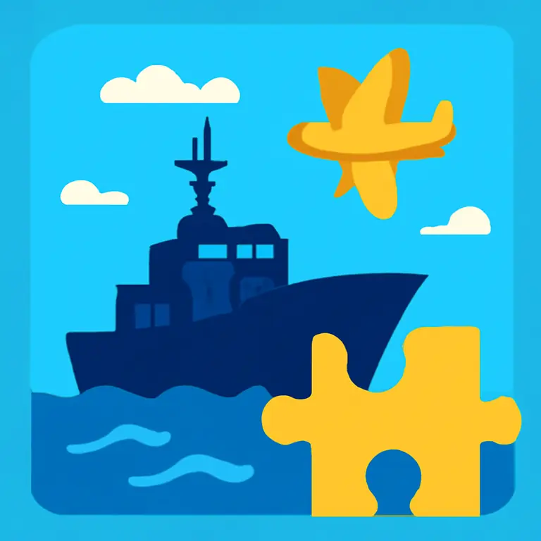 Operación Aeronaval - portada del puzzle