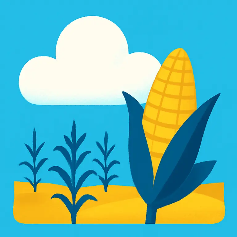 Nube y Maizal - portada del puzzle