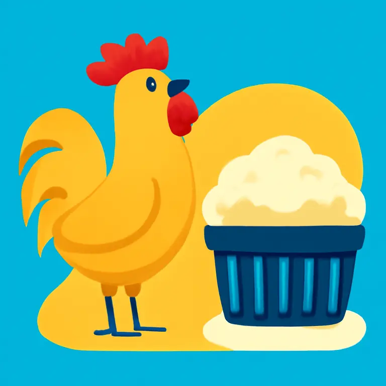 Gallo y Suflé - portada del puzzle