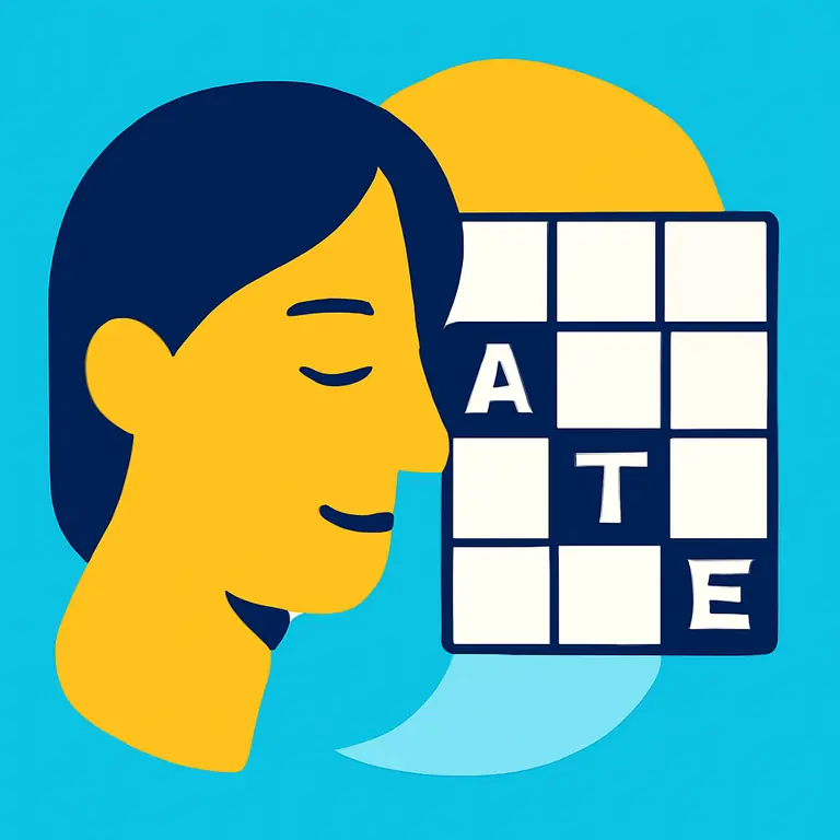 Rostro y Letras - portada del puzzle