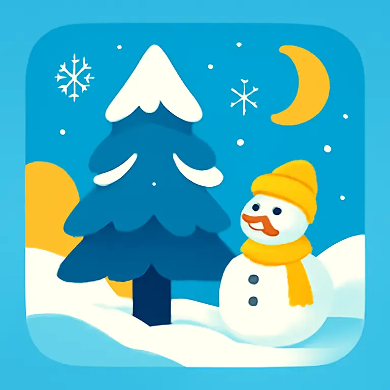 Invierno Encantado - portada del puzzle