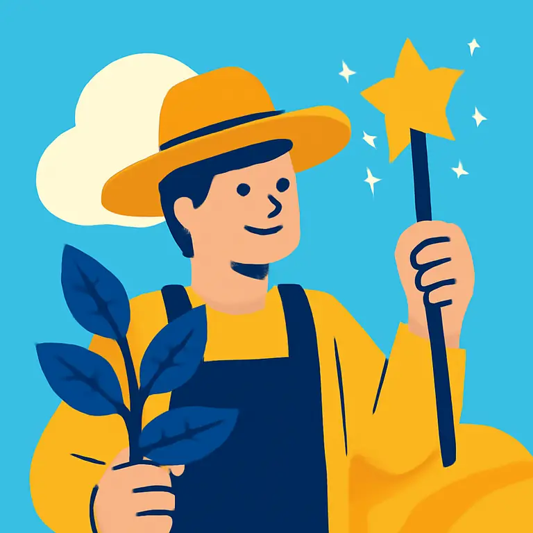 Campesinos Mágicos - portada del puzzle